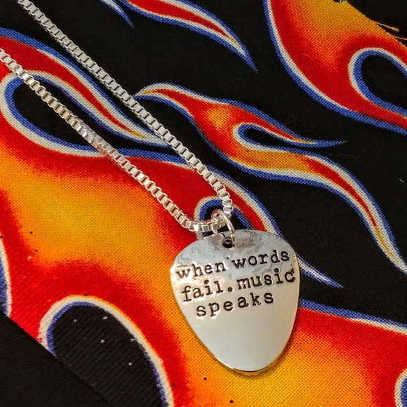 Other - Nostalgic Guitar Pick Pendent